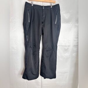 Women's Snow Moosejaw Perf Insulated Ski and Snow Pant Sz 12 Black